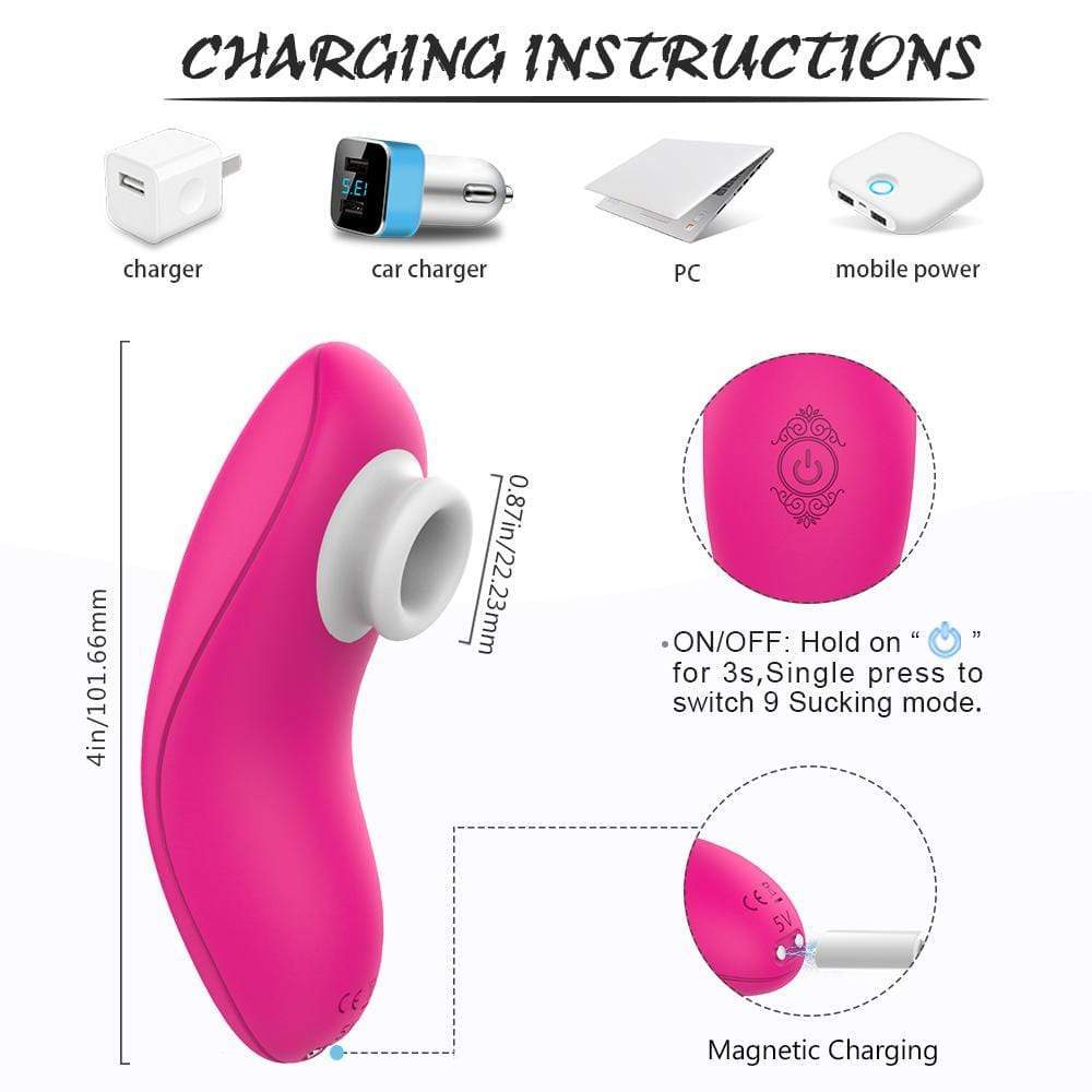 Mini Clitoral Sucking Tongue Vibrator