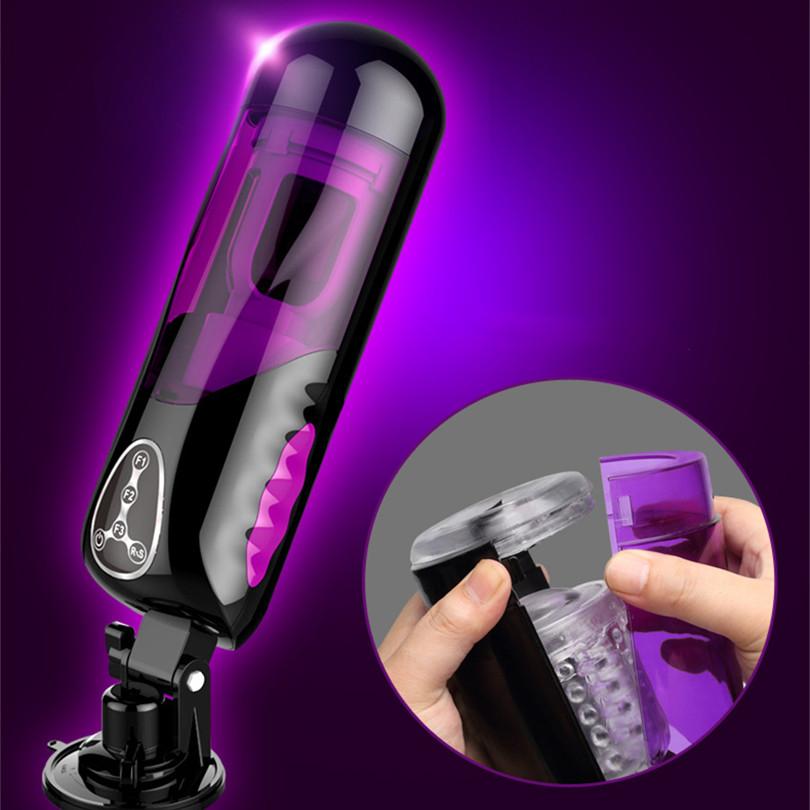 Automatic Telescopic Rotating Male Masturbator