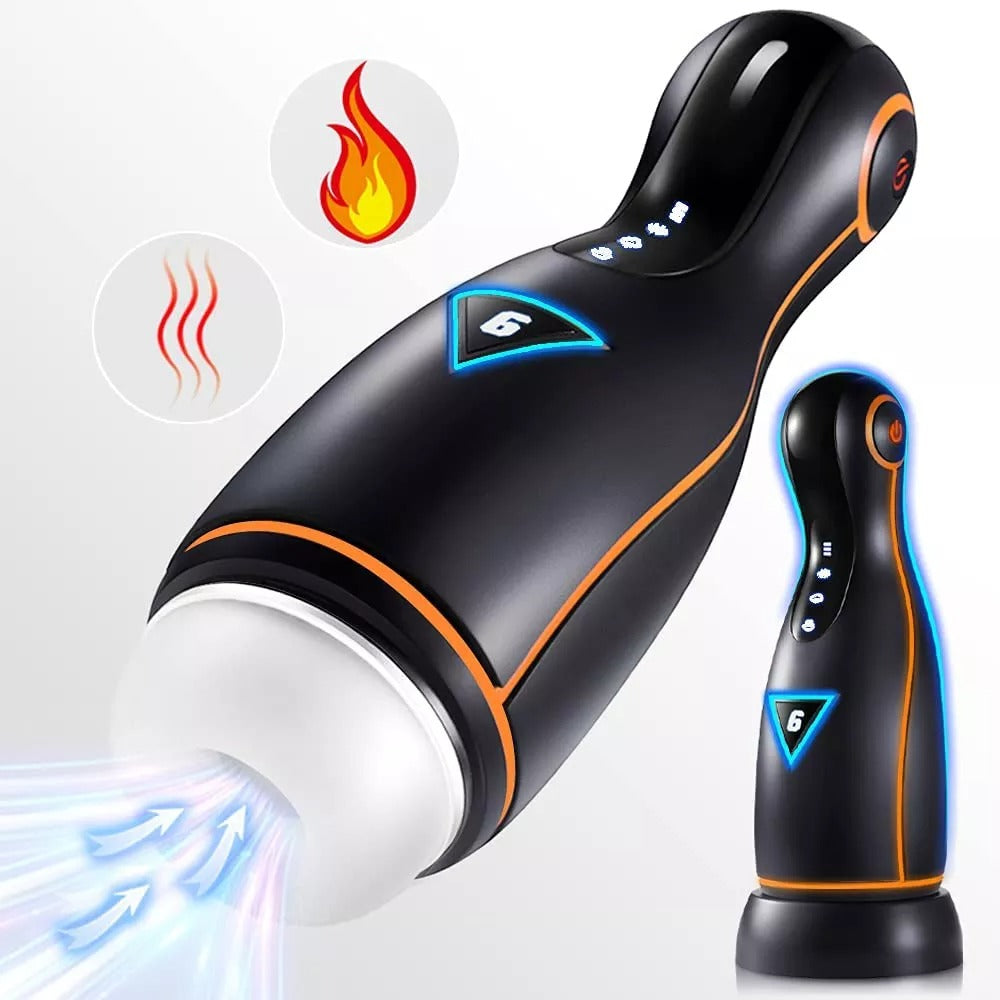 Sucking Male Masturbators Automatic Vibrating Heating Orgasm Masturbation Cup