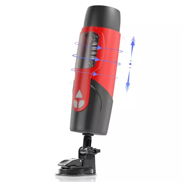 DARK KNIGHT Thrusting Rotating Moan Sucker Masturbator Cuper Masturbator Cup