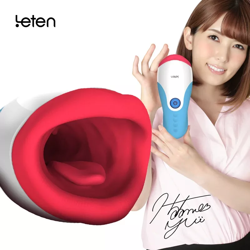 Electric Masturbator Cup Vibrator For Men Blowjob Oral Heating Masturbator Cup Deep Throat Vagina Sex Toys for Men