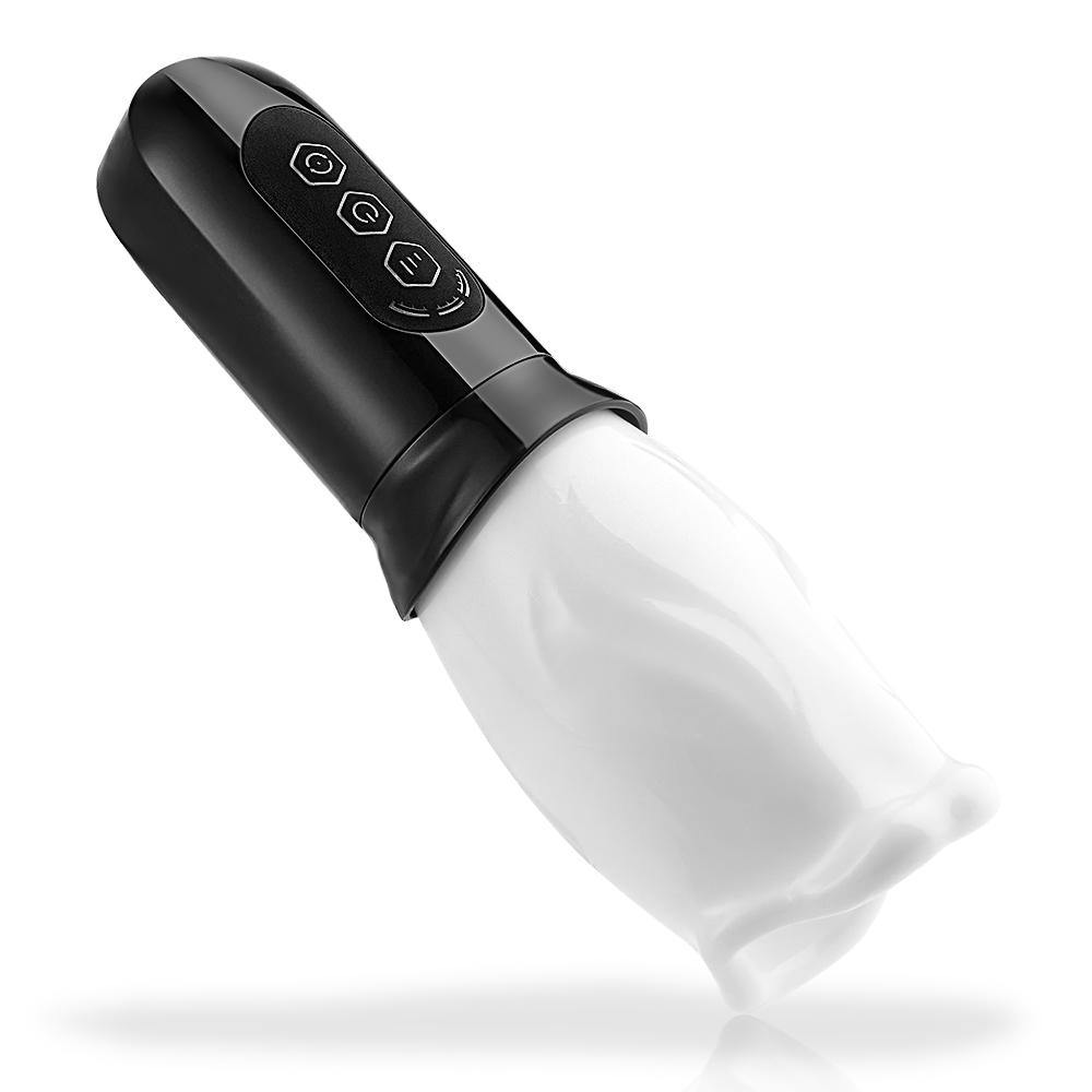 Oralsex Masturbator 4 Rotationsmodi 3 Rotationsschwindigkeit Weiß - ACMEJOY