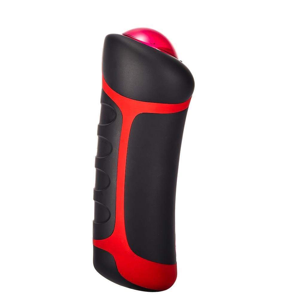 Heart-Shaped 10-Speed Telescoping Heating Voice Masturbation Cup