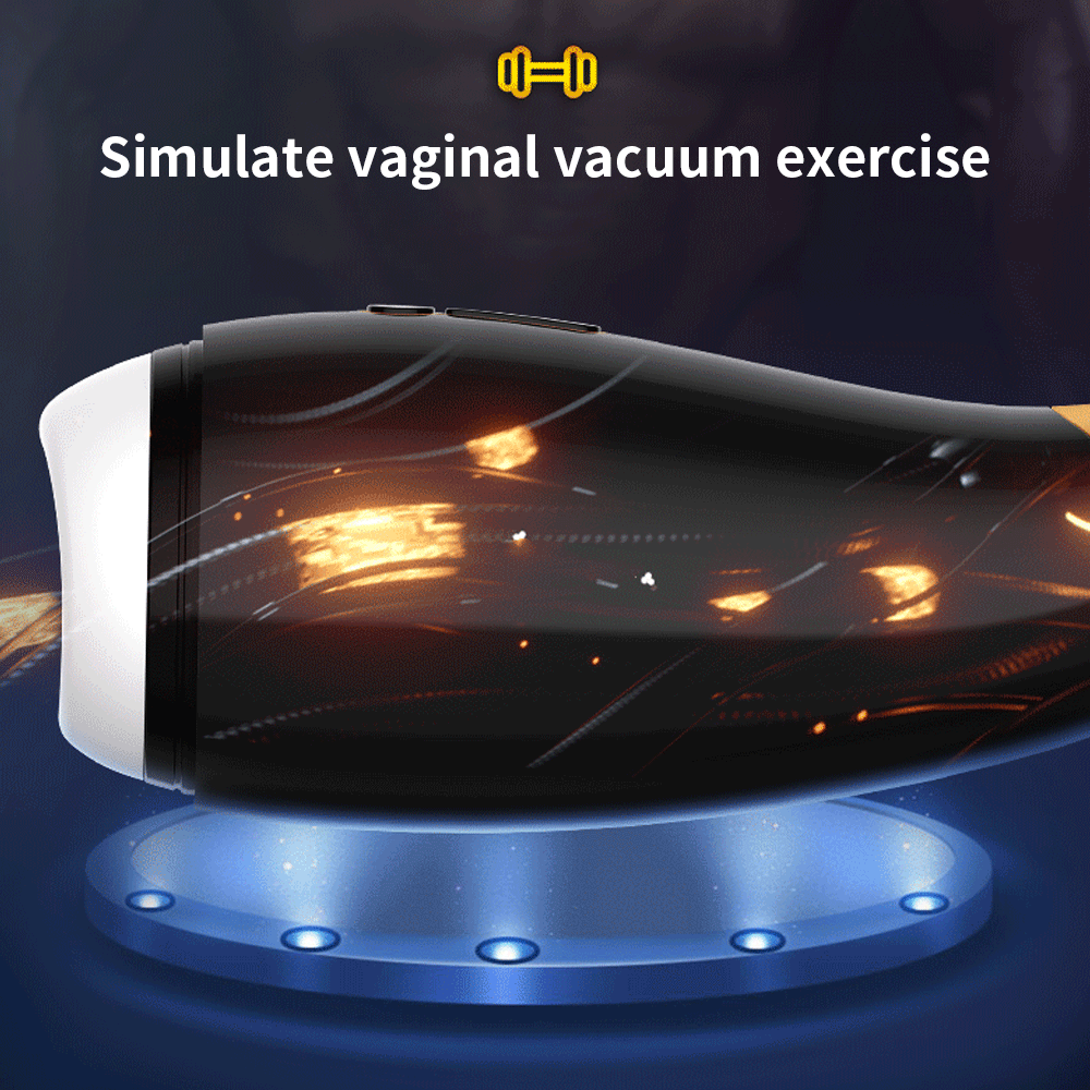 Intellegent Heating Automatic Men Masturbation Realistic Vagina Male Masturbator Cup Vacuum Sucking Silicone Sex Toys for Adults