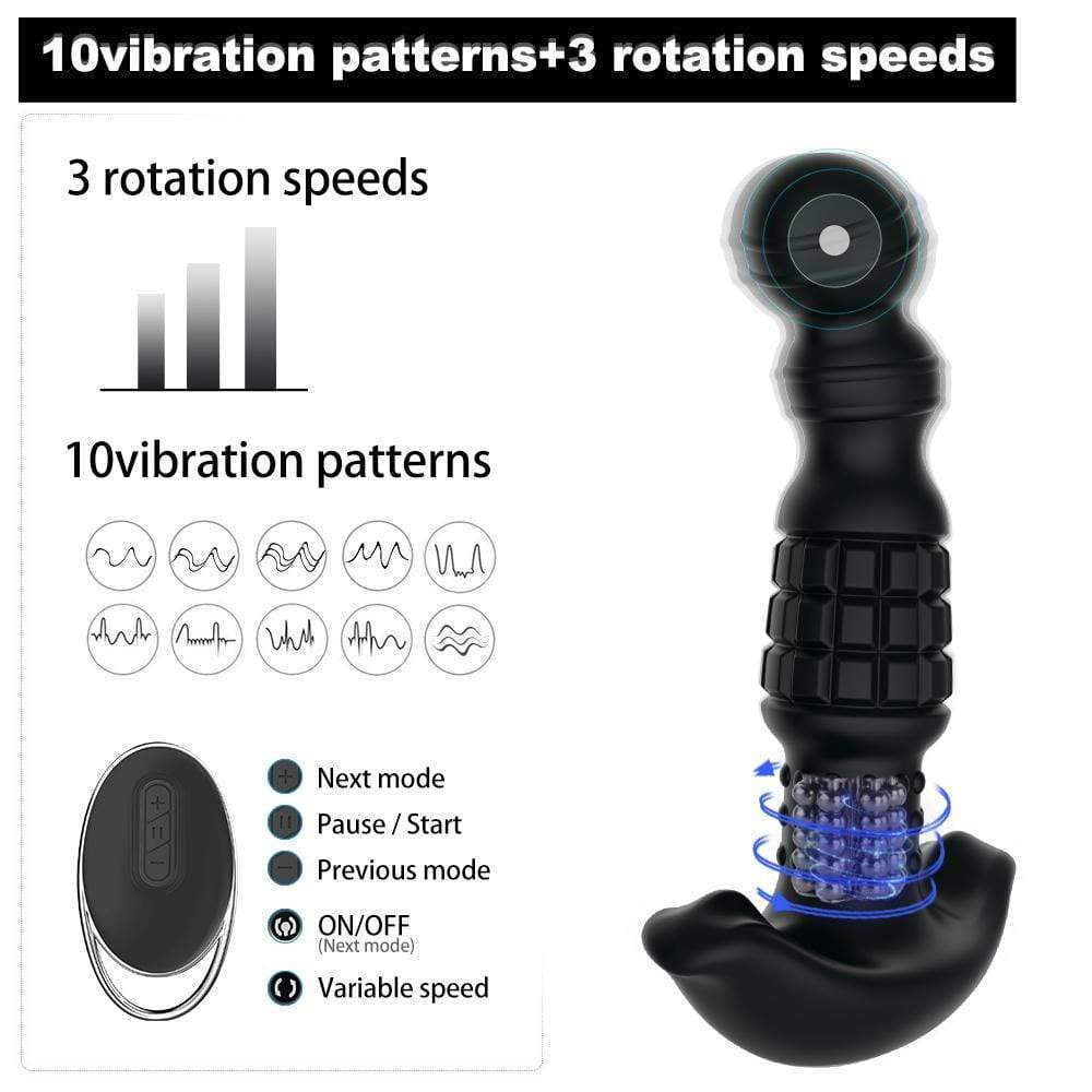 Grenade Roating Prostate Massager