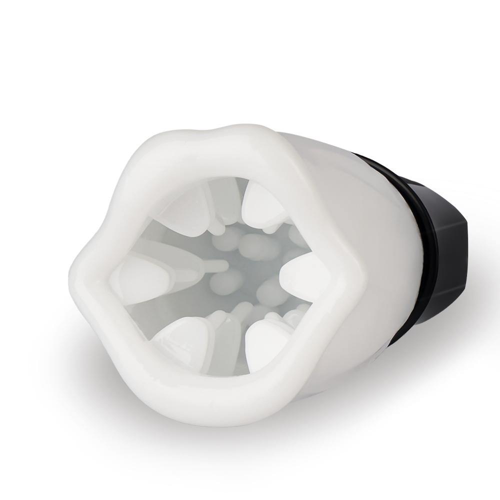 Oralsex Masturbator 4 Rotationsmodi 3 Rotationsschwindigkeit Weiß - ACMEJOY