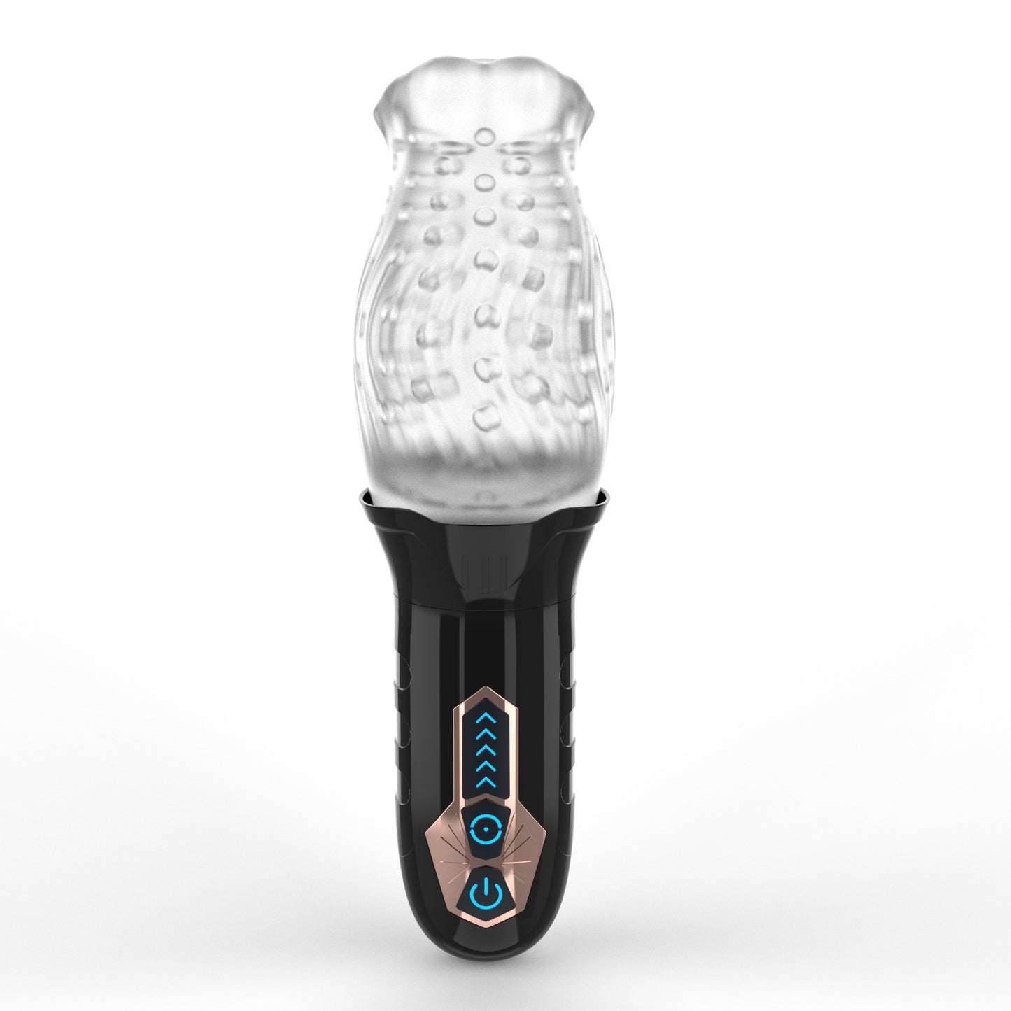 360°Automatic Rotation Vibrator Bare Sleeve 10 Vibration 5 Rotation Oral Sex Masturbator