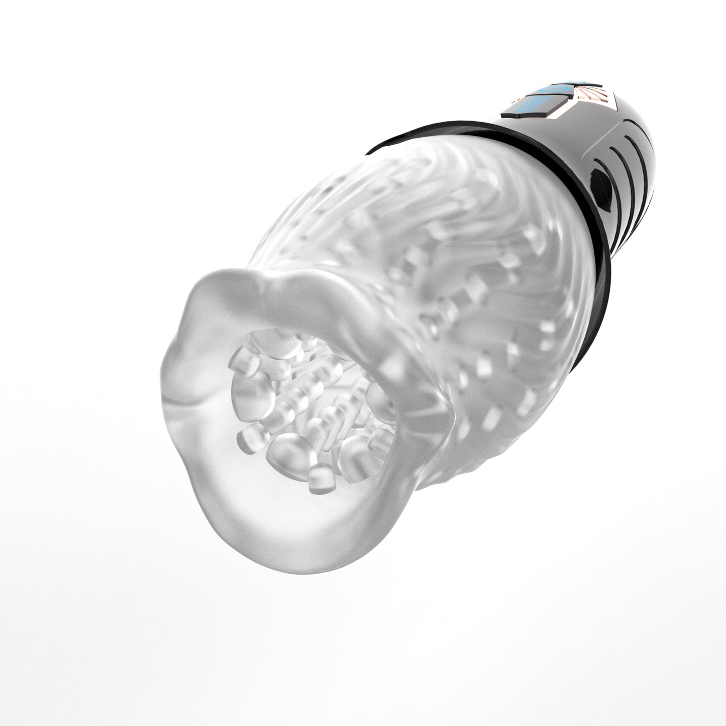 360°Automatic Rotation Vibrator Bare Sleeve 10 Vibration 5 Rotation Oral Sex Masturbator