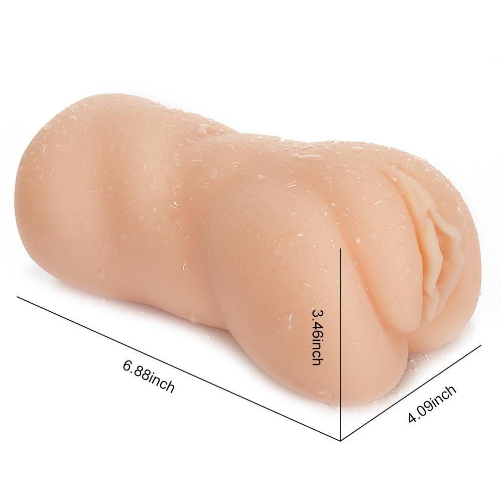 1.58lb Ultra-Realistic Textured Vagina Pocket Pussy Mastorbator