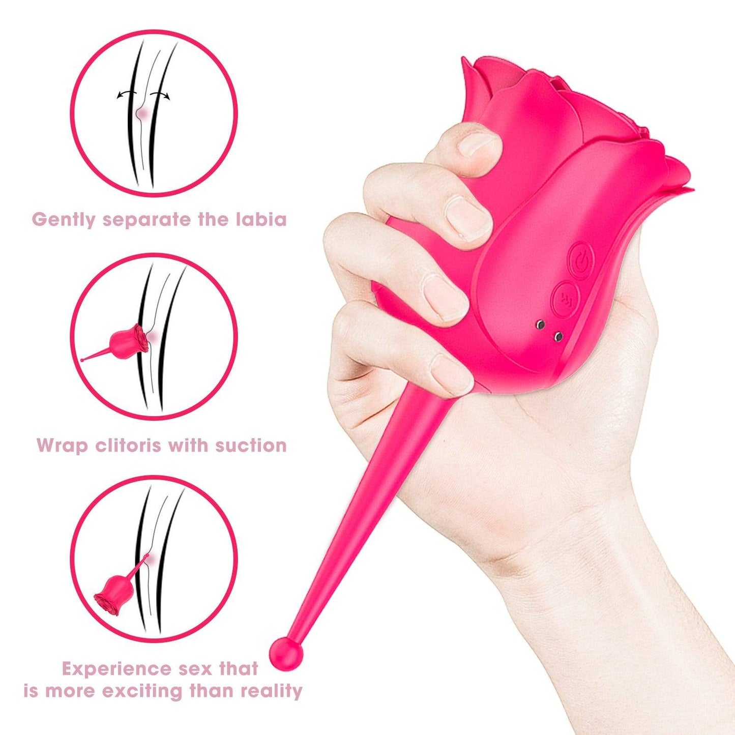 Sucking Rose Vibrator