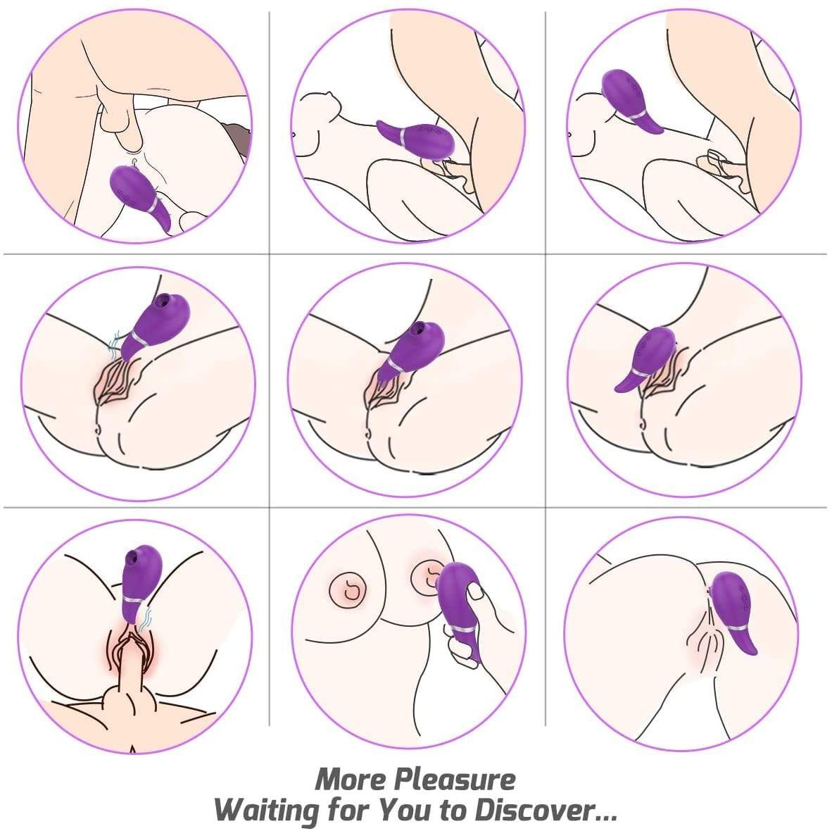 Tongue Clitoral Sucking Vibrator