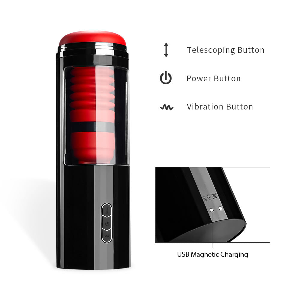 7 Trusts 7 Vibrations Flame Rose Masturbation Cup