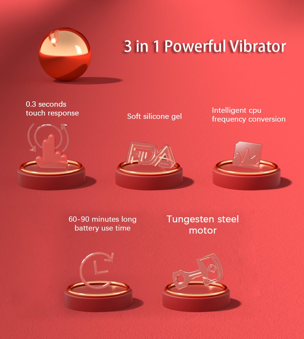 Rabbit Tapping G-spot Vibrator - V10
