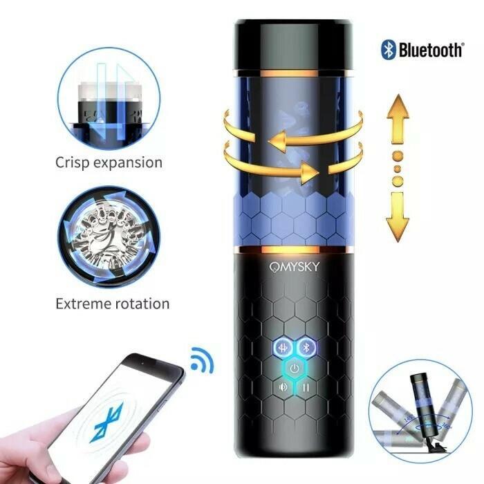 10 Thrusting Spinning Suction Cup Male Automatic Masturbation Cup