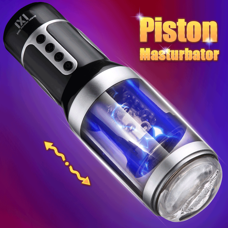 Automatic Male Masturbator Telescopic Rotation Voice Silicone Masturbation Sex Toys
