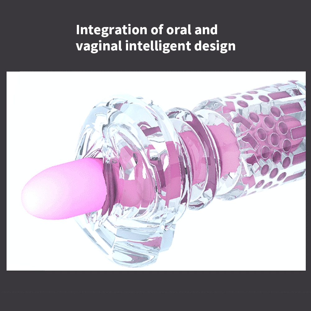 Automatic Powerful Telescopic Sucking Vagina Massage Male Masturbator
