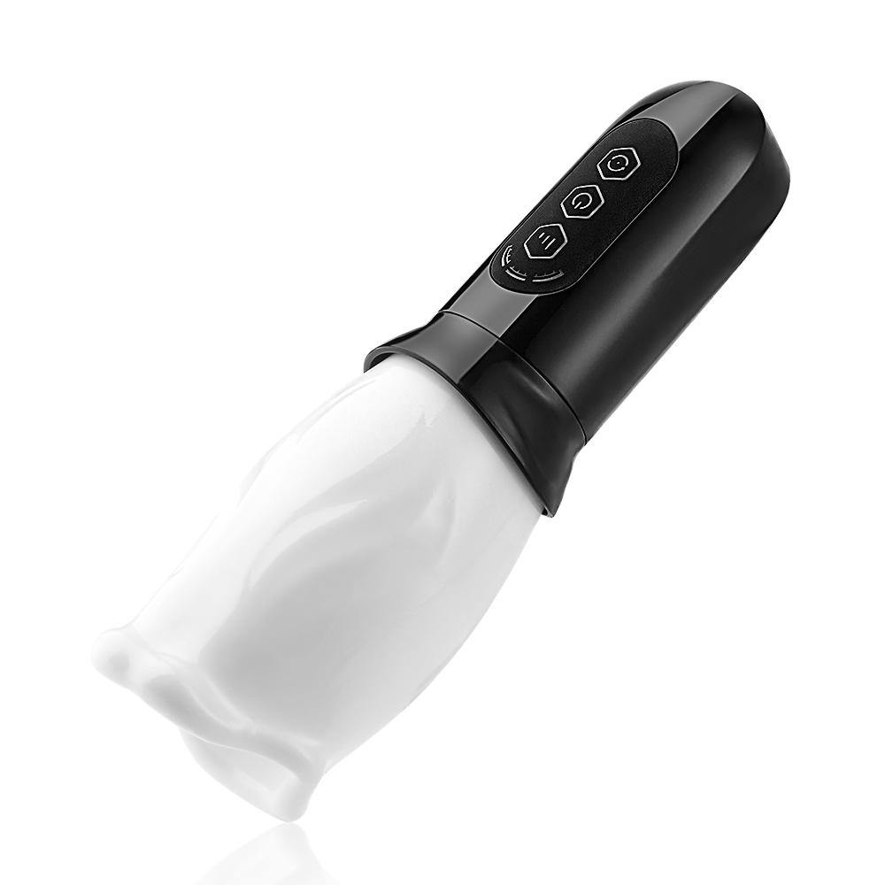 Oralsex Masturbator 4 Rotationsmodi 3 Rotationsschwindigkeit Weiß - ACMEJOY