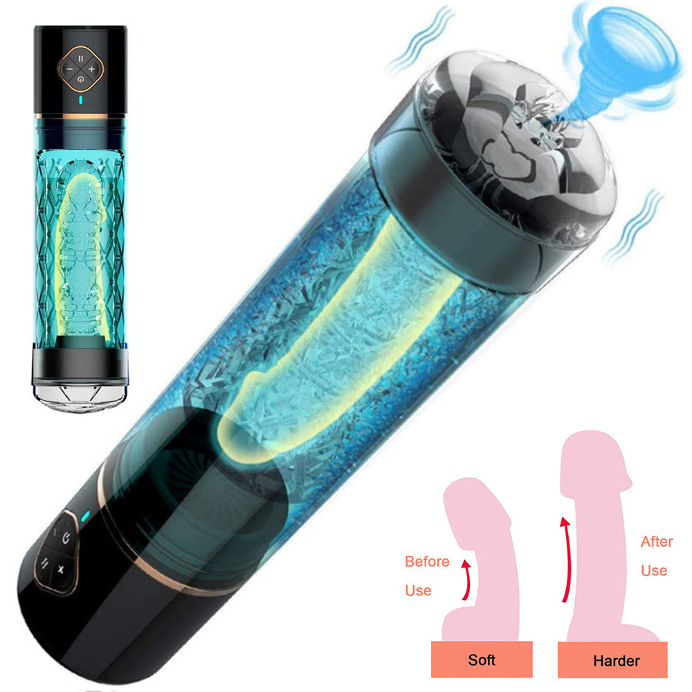 6-Frequency Water Spa 6-Mode Sucking Penis Enlargement Pump