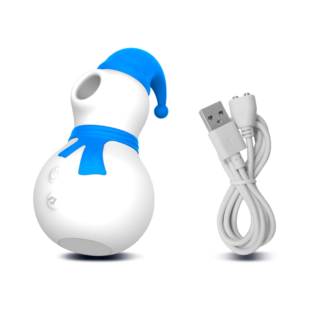 Snowman Clit Sucker Vacuum Stimulator Vagina Sucking Vibrator