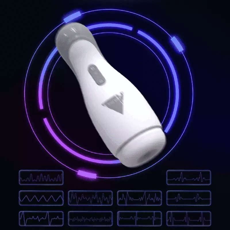 Real Sucking Masturbattion Cup male Blowjob Masturbators with Strong Suction Powerful vibrating Erotic Sex toys for men