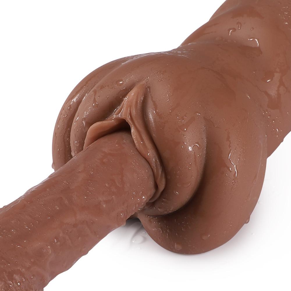 1.58lb Ultra-Realistic Textured Vagina Pocket Pussy Mastorbator