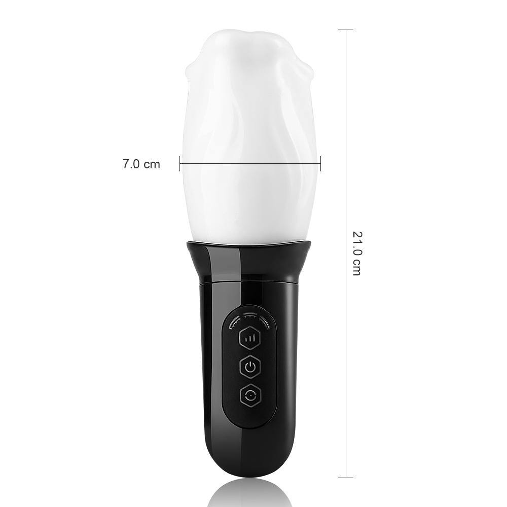 Oralsex Masturbator 4 Rotationsmodi 3 Rotationsschwindigkeit Weiß - ACMEJOY
