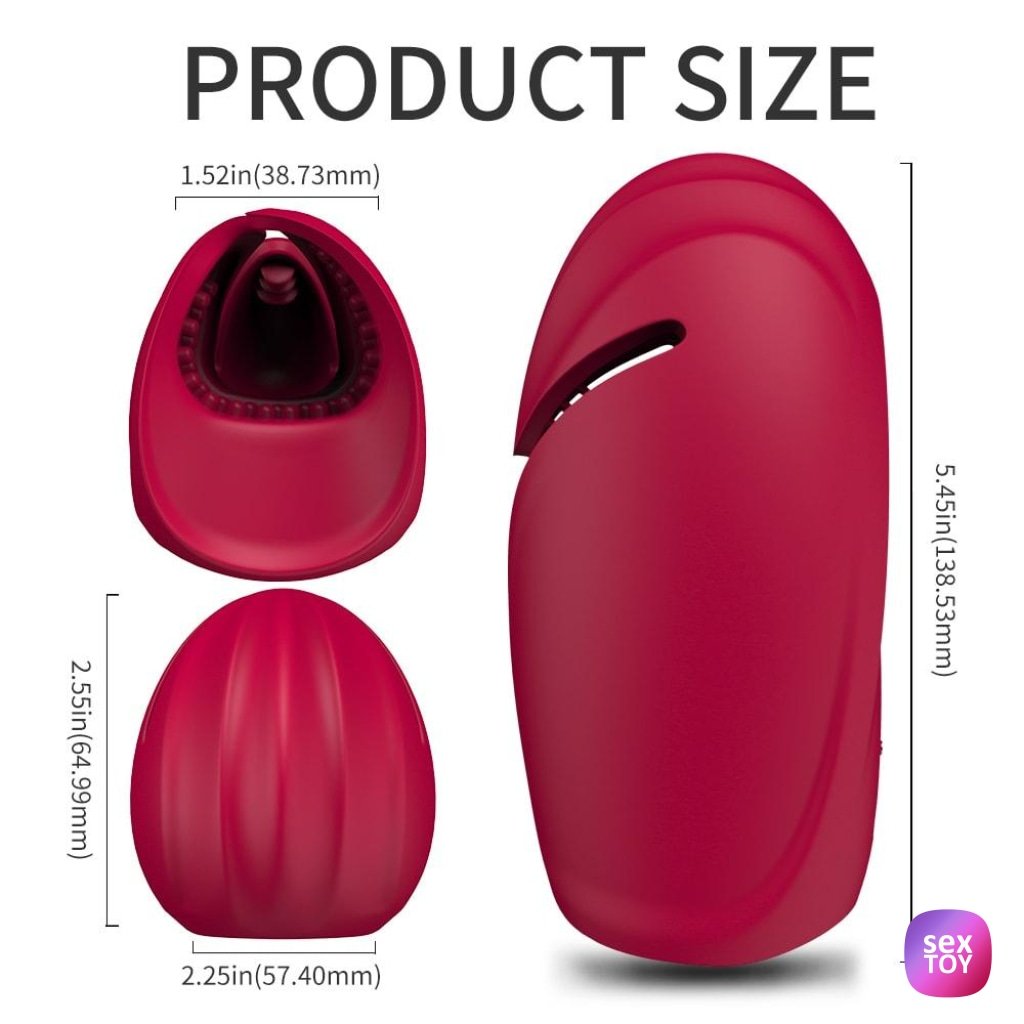 Mute Design Male Masturbator Vibration Penis Exercise