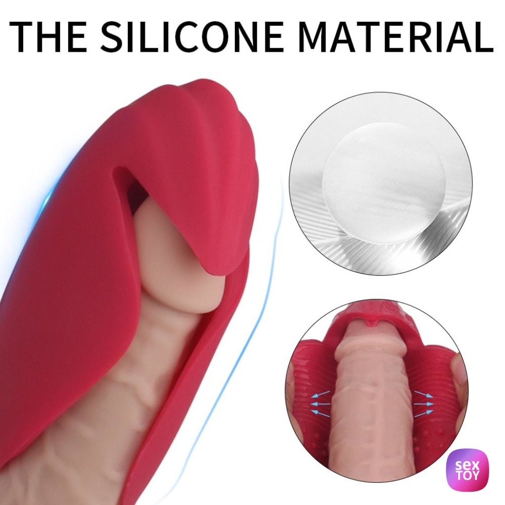 Mute Design Male Masturbator Vibration Penis Exercise