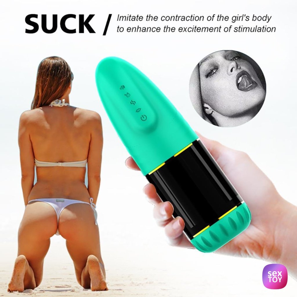 Rotation Suction Male Masturbators Real Person Voice Rechargeable