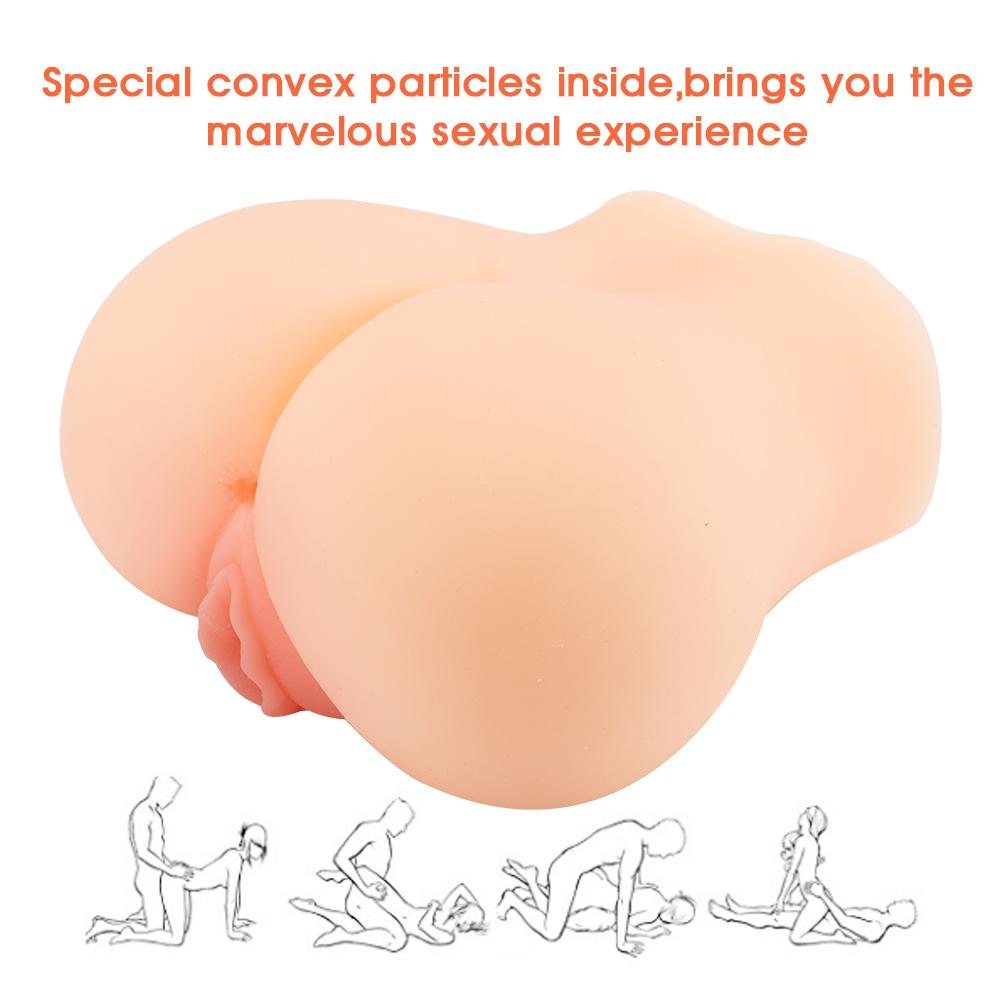 7.3 3D Silicone Realistic Pussy Ass Male Masturbator picture
