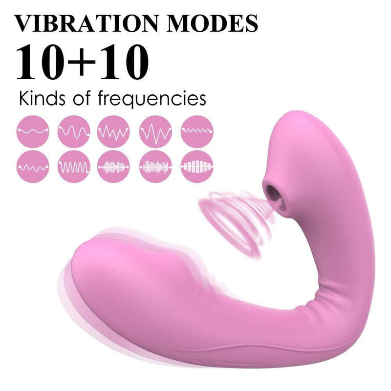 Austin Strapless Clit Sucker Vibrator
