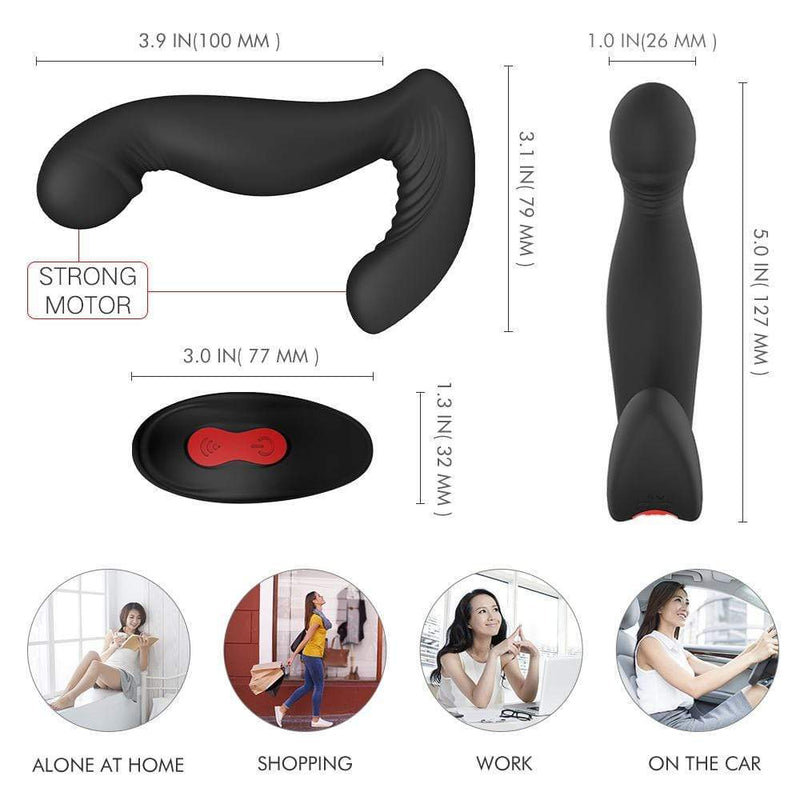 Strong Double-Motor Prostate Massager