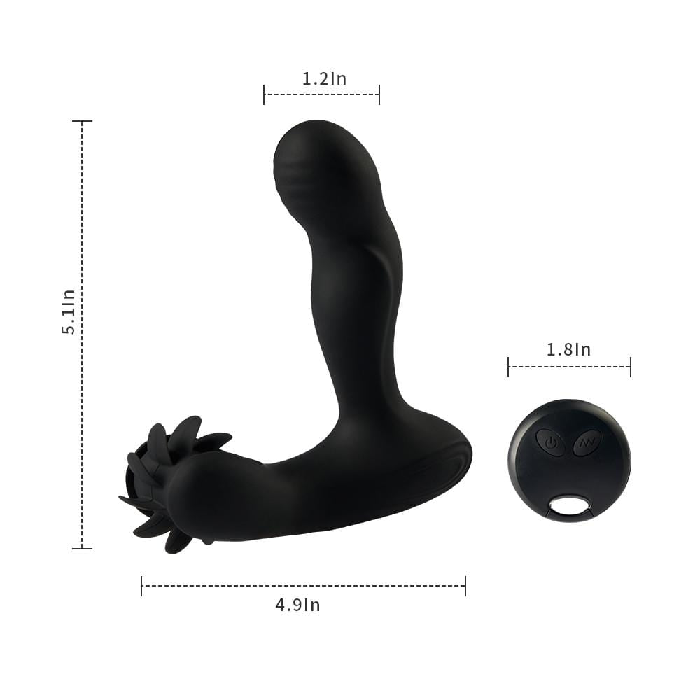 12 Modes Tongue-Licking Heating Vibration Prostate Stimulator