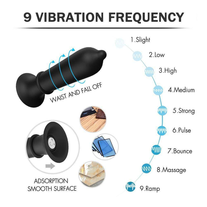 Condom Bullet Anal Vibrator