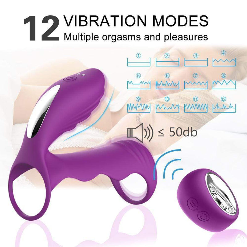Vibrating Penis Ring for Couples