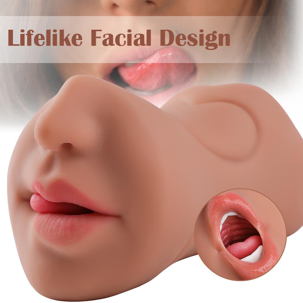 Face Designed Pocket Pussy | Realistic Masturbator