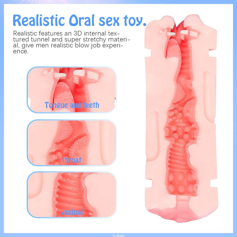 Masturbator Toy | Oral Sex Toy | Realistic Male Masturbator