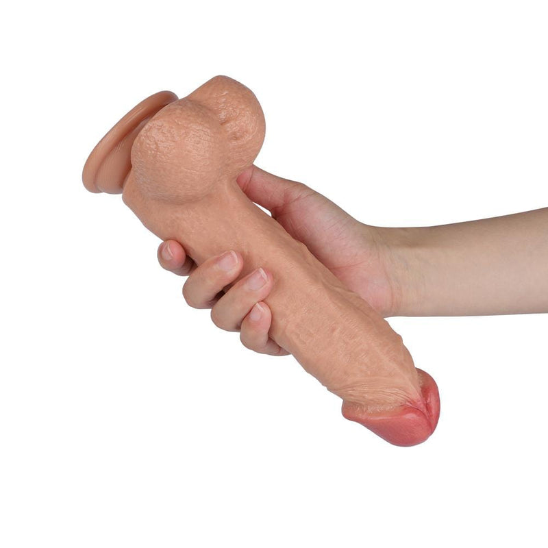 Remote Control 20-Frequency Rotating Vibrating 9.4 Inch Dildo