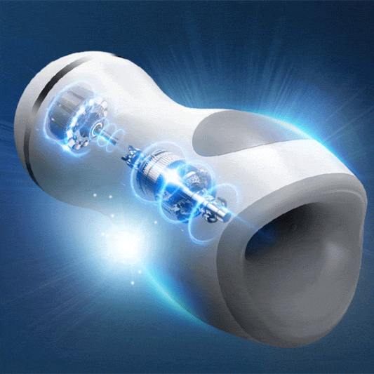 9 Vibrating 3 Sucking Heating Automatic Male Masturbation Cup