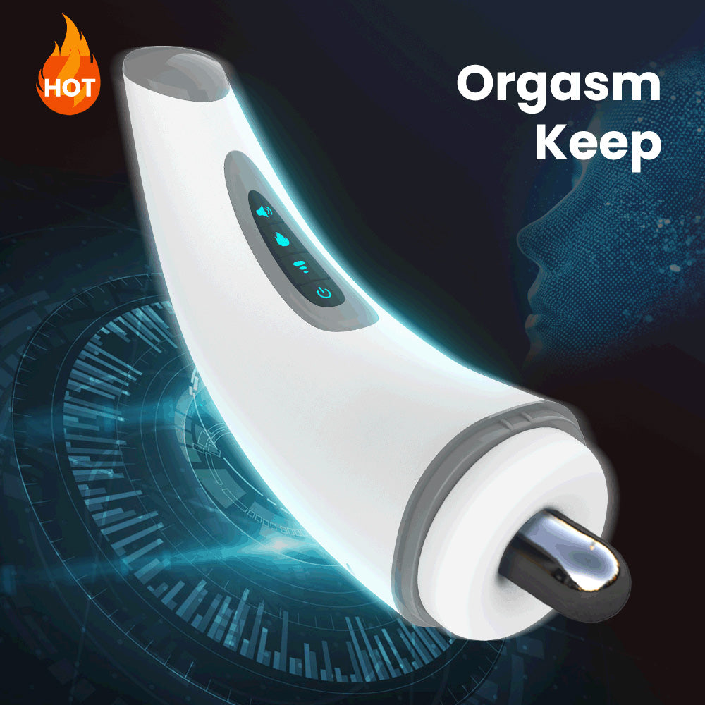 Automatic Powerful Sucking Male Masturbator Cup Heating Vibration Orga