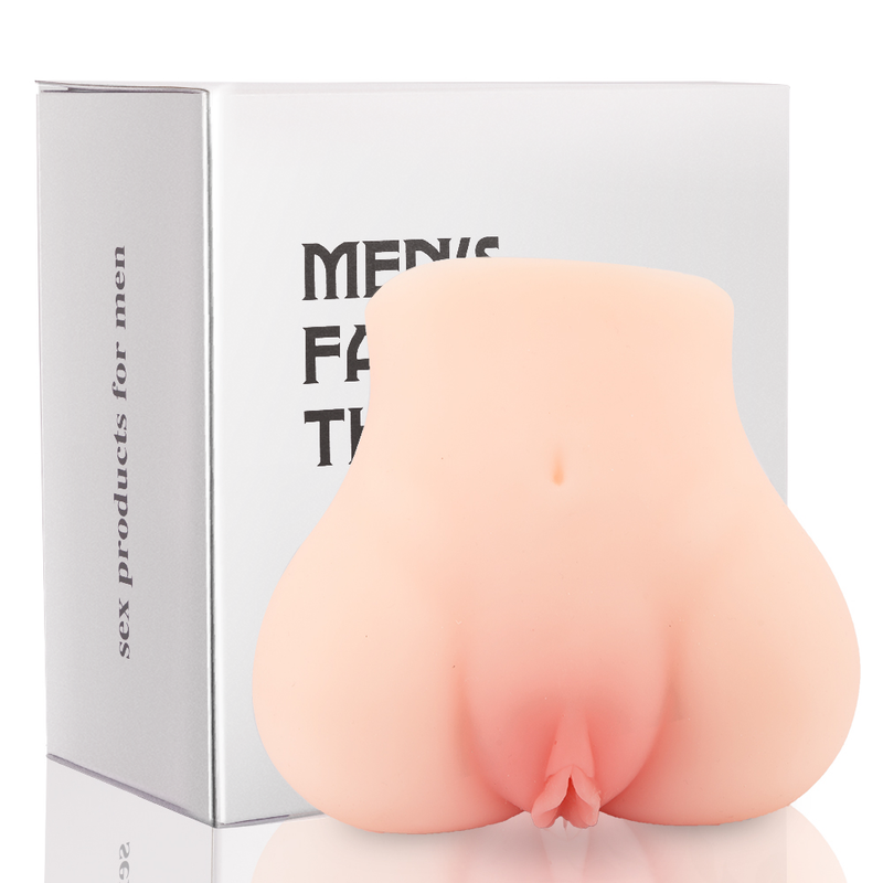 7.3'' 3D Silicone Realistic Pussy Ass Male Masturbator