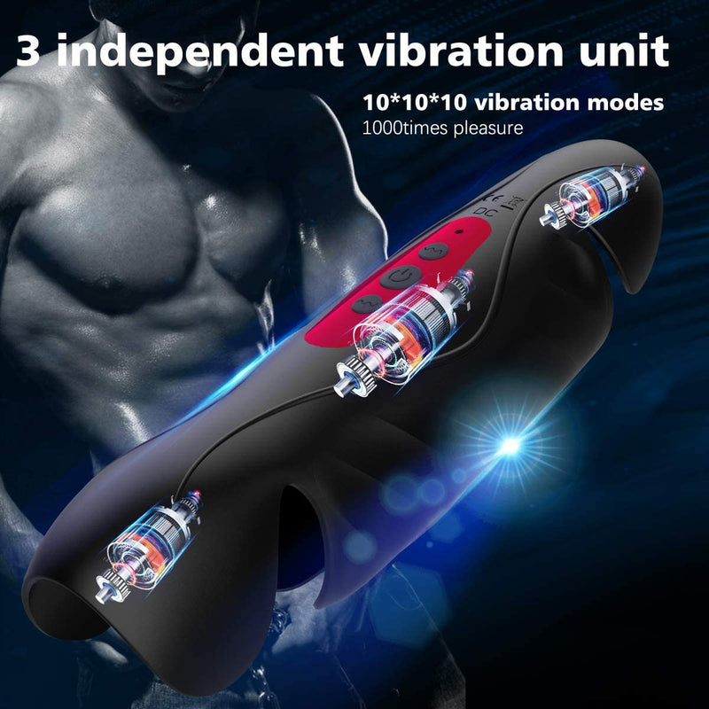 Penis Massager | 3 In 1 Electric Penis Stimulator